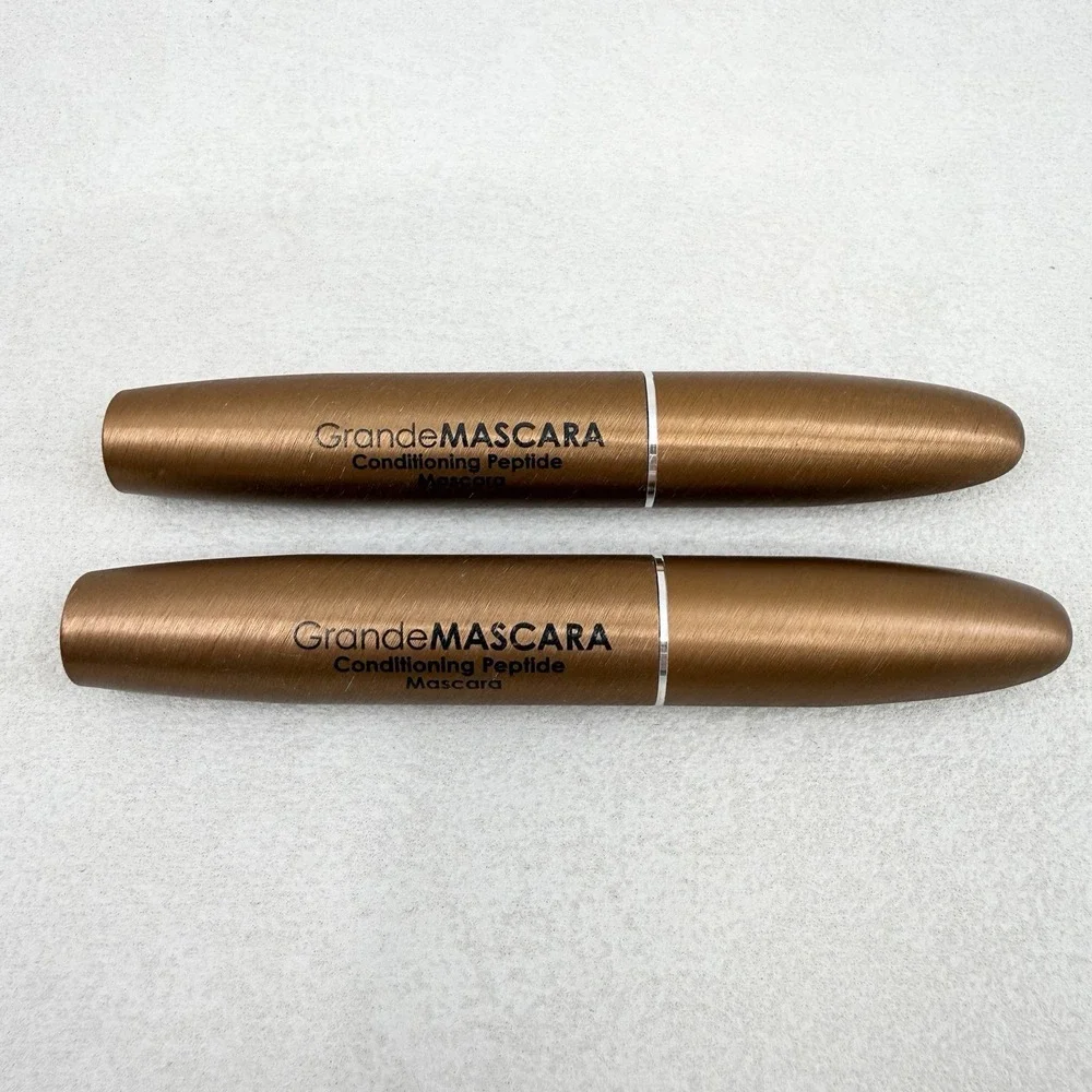 2 PACK Grande Cosmetics GrandeMASCARA Conditioning Peptide Mascara 0.2 fl oz